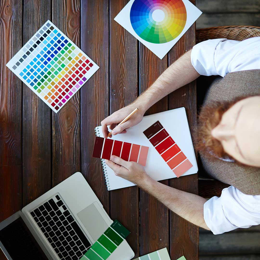 Graphic Design color swatches
