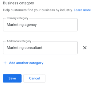 Google Business Profile Section